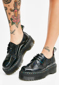 1461 Rainbow Patent Quad Shoes