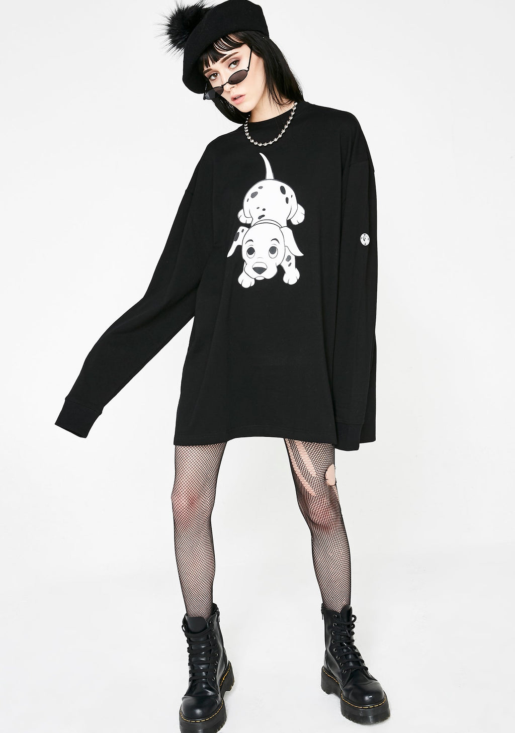 101 Print Big Long Tee