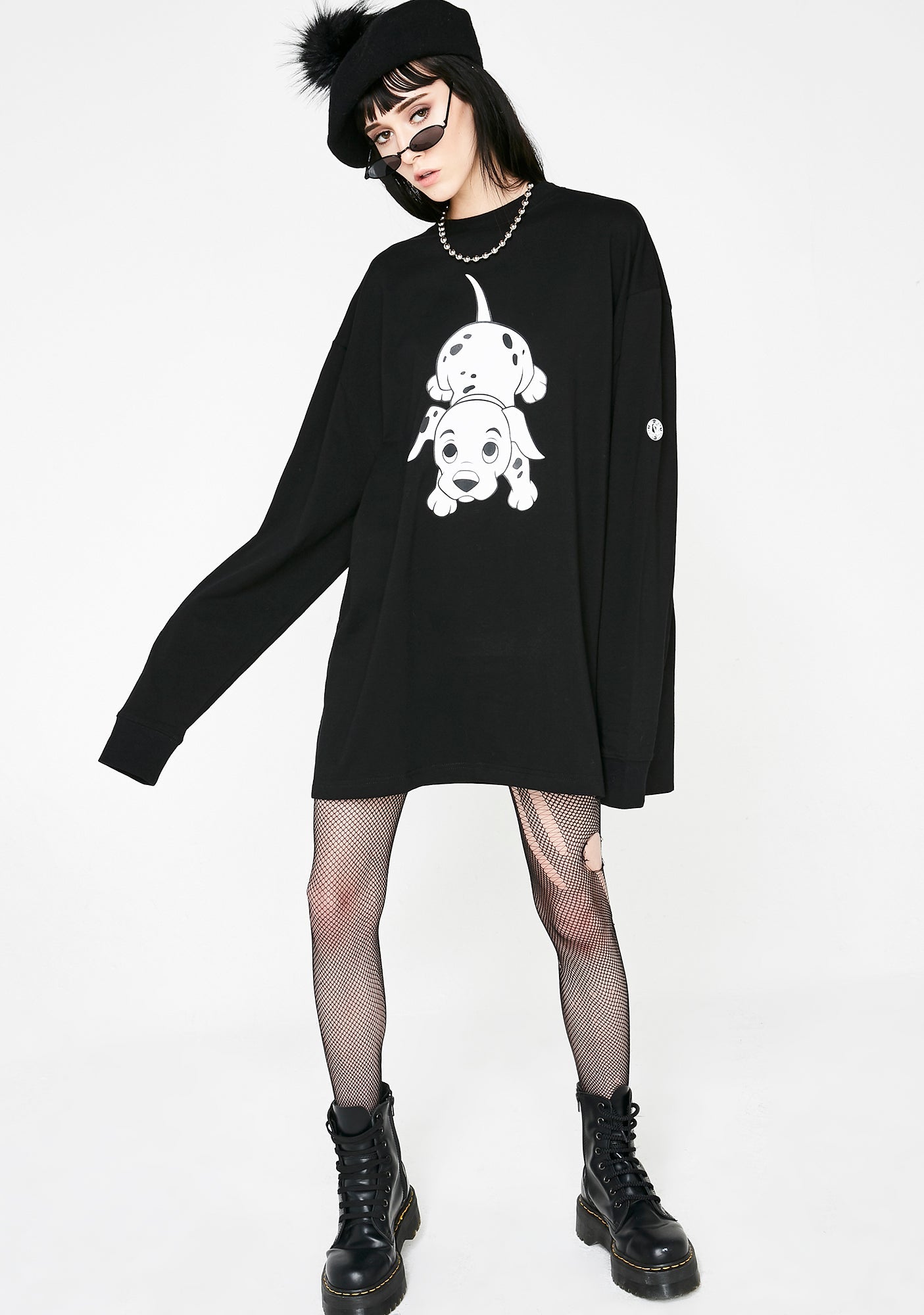 101 Print Big Long Tee