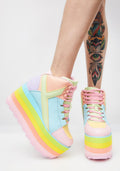 (Pre)Skoolin' U Platform Qozmo Sneakers