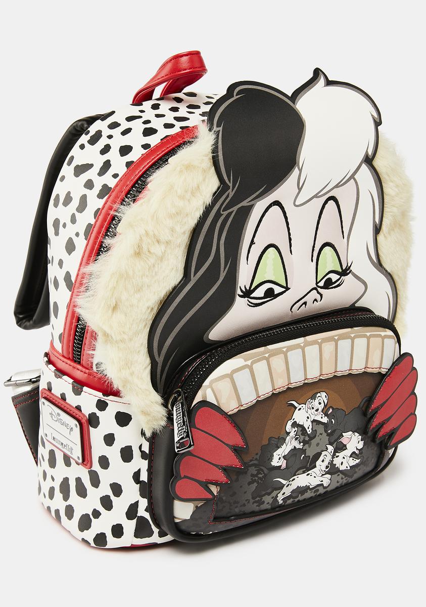 101 Dalmatians Cruella De Villains Scene Mini Backpack