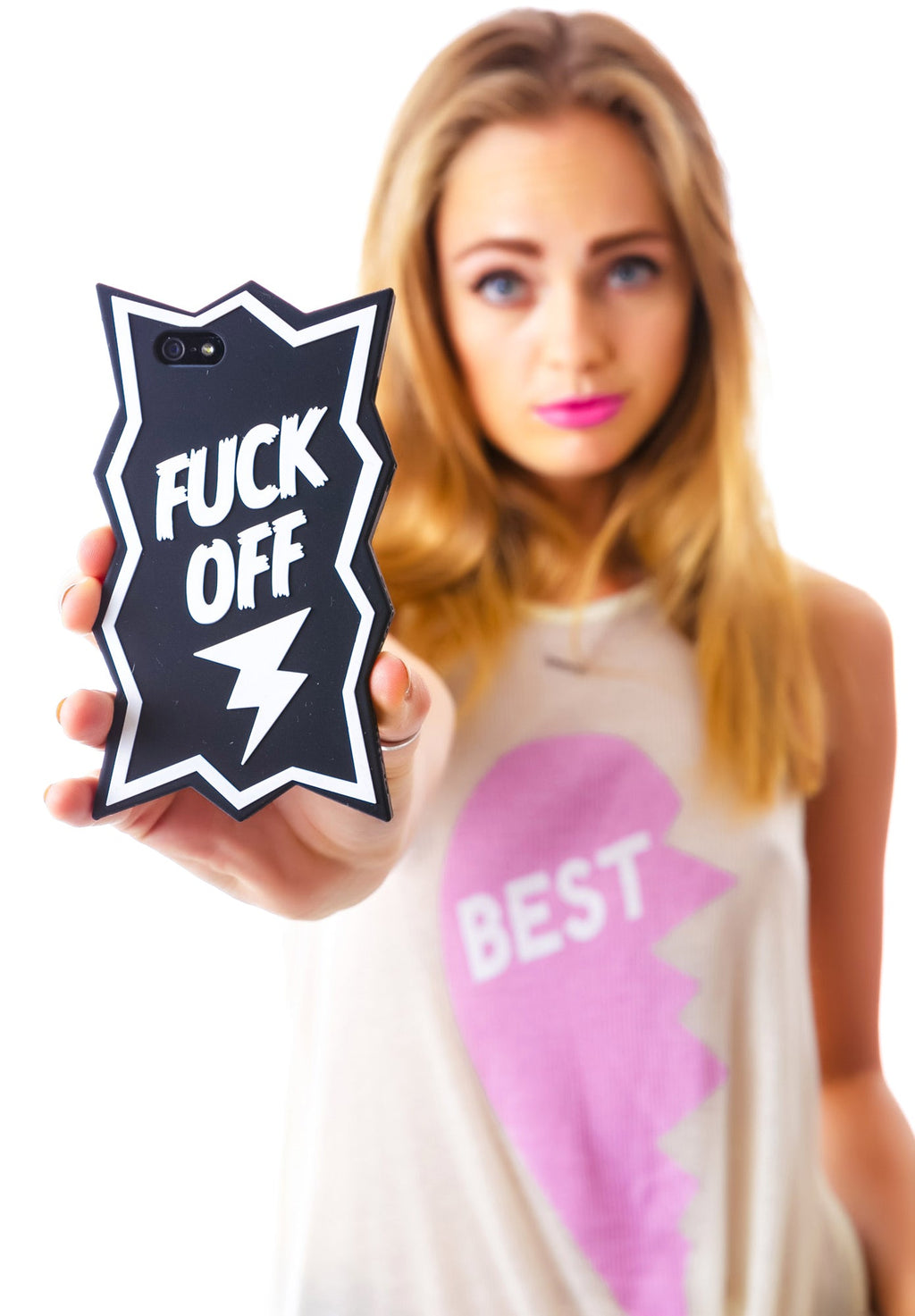 "FXXK OFF" BBCDS iPhone 5 Case