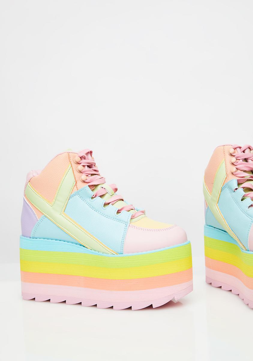 (Pre)Skoolin' U Platform Qozmo Sneakers