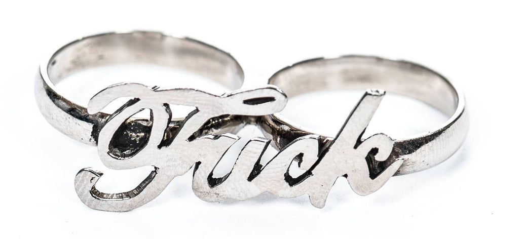 "Fuck" Silver Ring