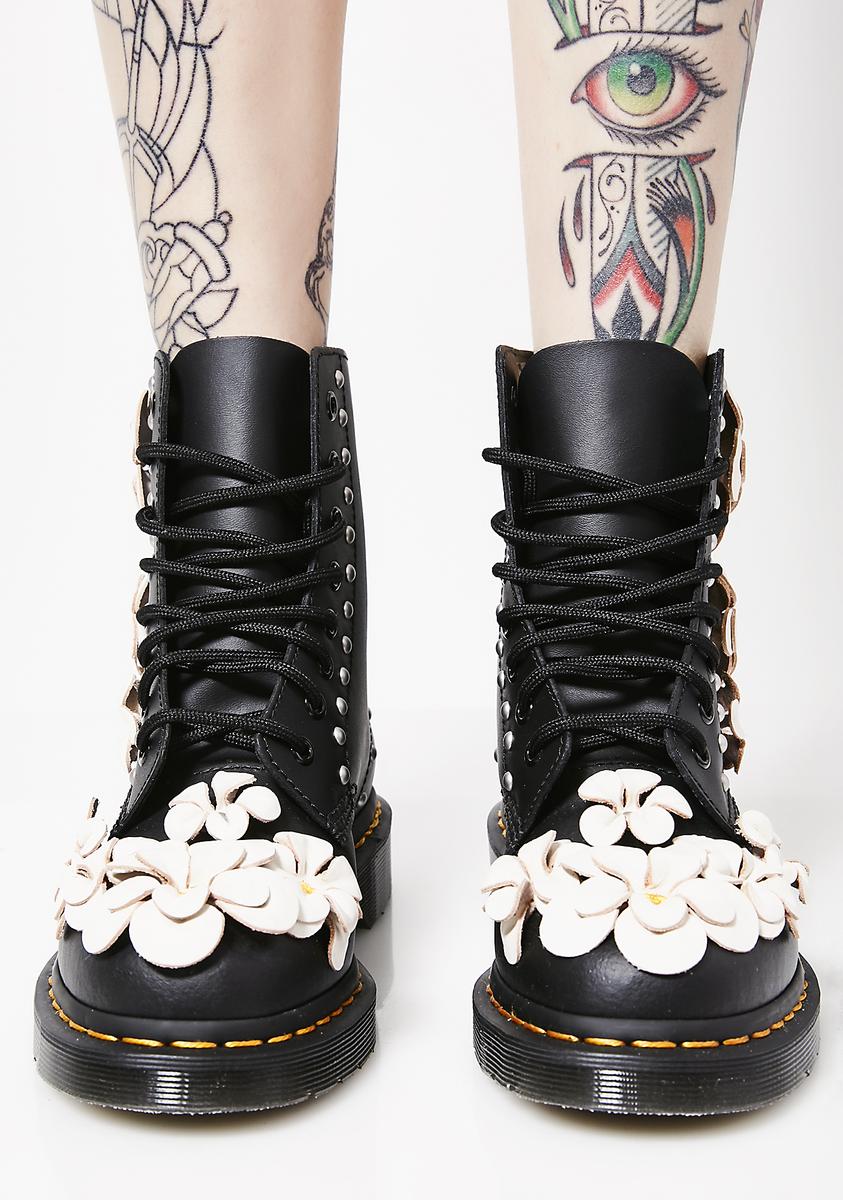 1460 Pascal Flower Boots