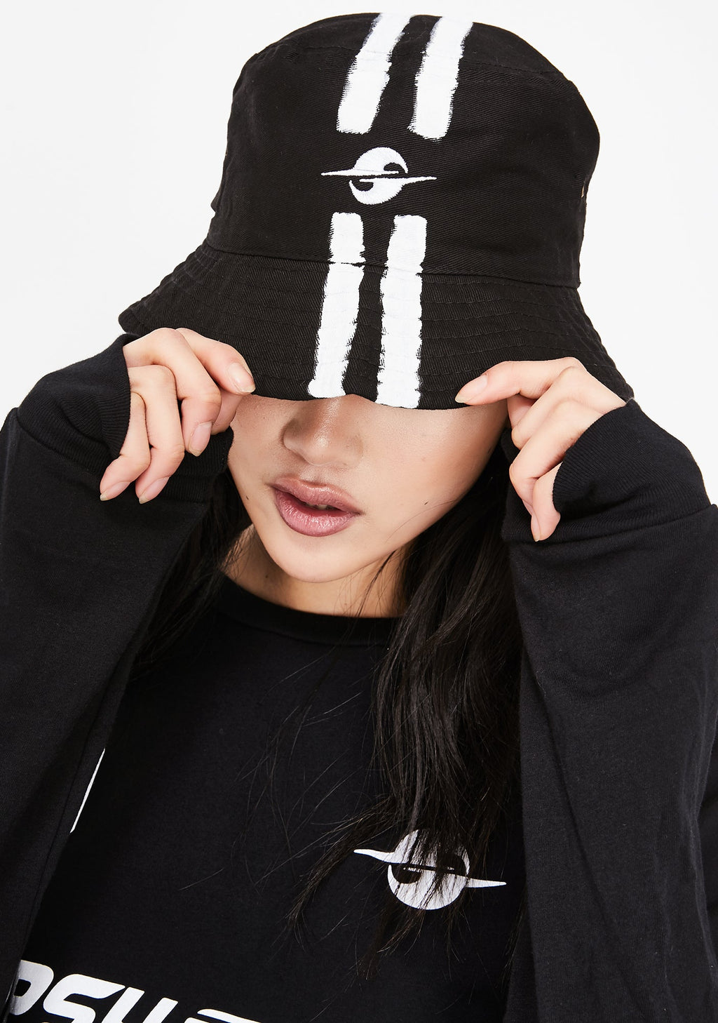 2-Stripe Bucket Hat