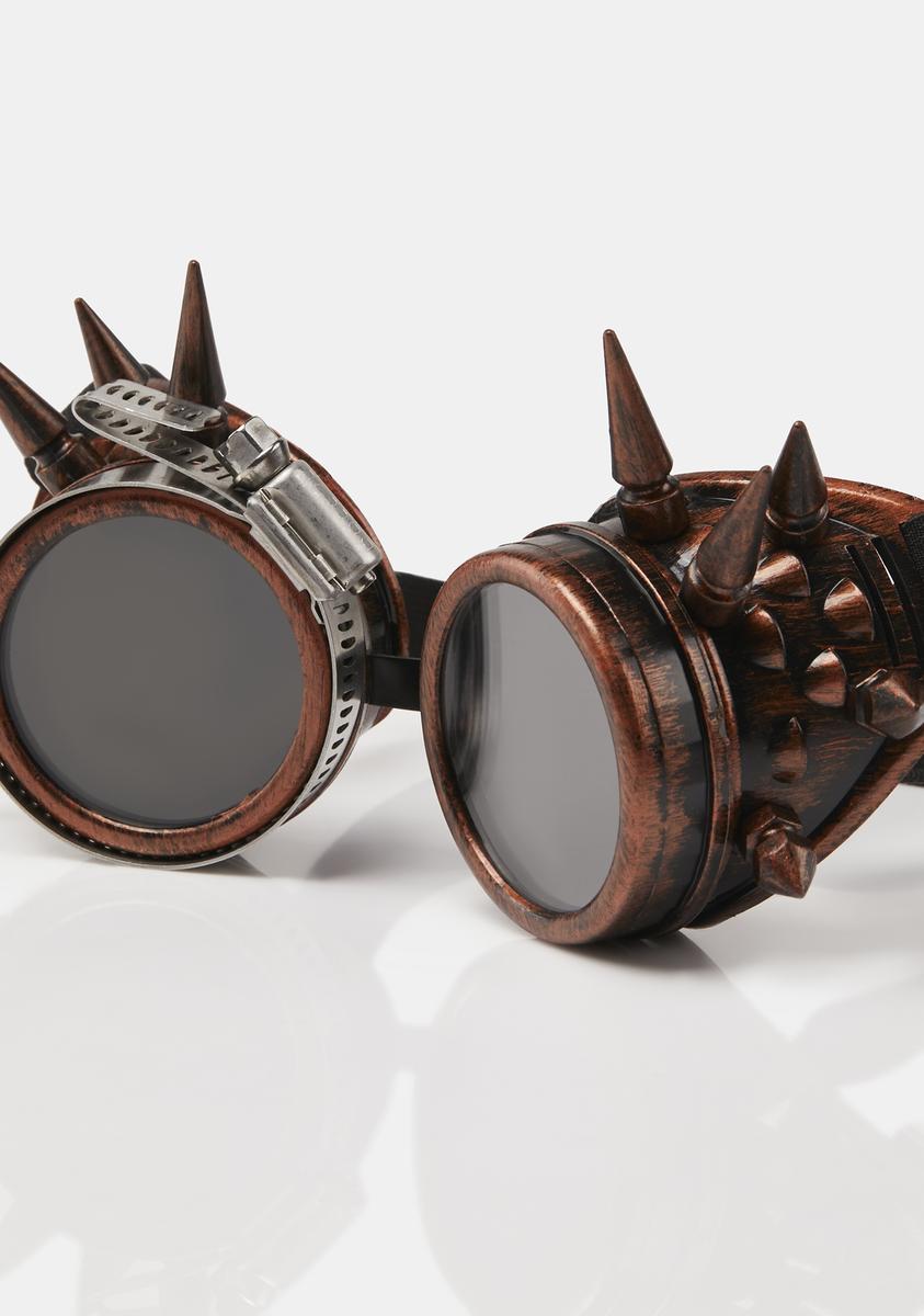 16X Loupe Copper Spiked Goggles