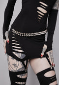 2-Row Cone Spiked Belt